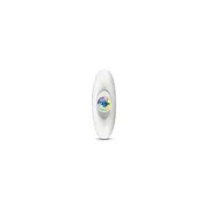 Silver Anchor Buttplug Kit - Clear Iridescent/pink butt plug set - product image 3