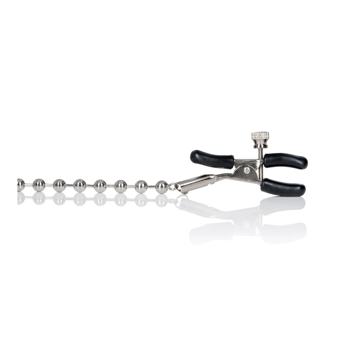 Silver Beaded Nipple Clamps nipple clamps - main image