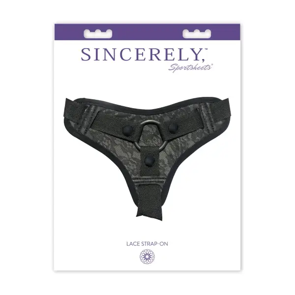 Sincerely Lace Strap-On - harness compatible dildo - product image 2