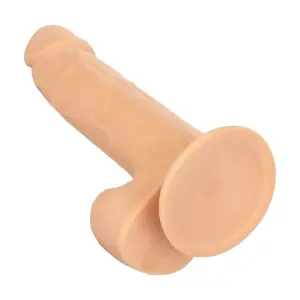 Size Queen 6 inch/15.25 Cm - Ivory - harness compatible dildo - product image 5