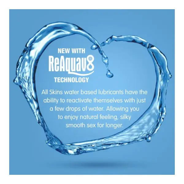 Skins Aqua Water Based Lubricant 4.4oz 4 Skins Aqua Water Based Lubricant 4.4oz packaging or alternate view 5