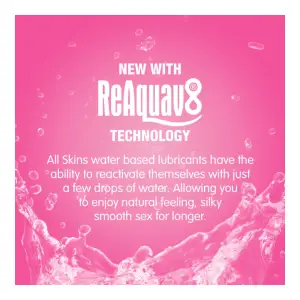 Skins Bubblegum Water Based Lubricant 4.4oz 4 Skins Bubblegum Water Based Lubricant 4.4oz packaging or alternate view 2