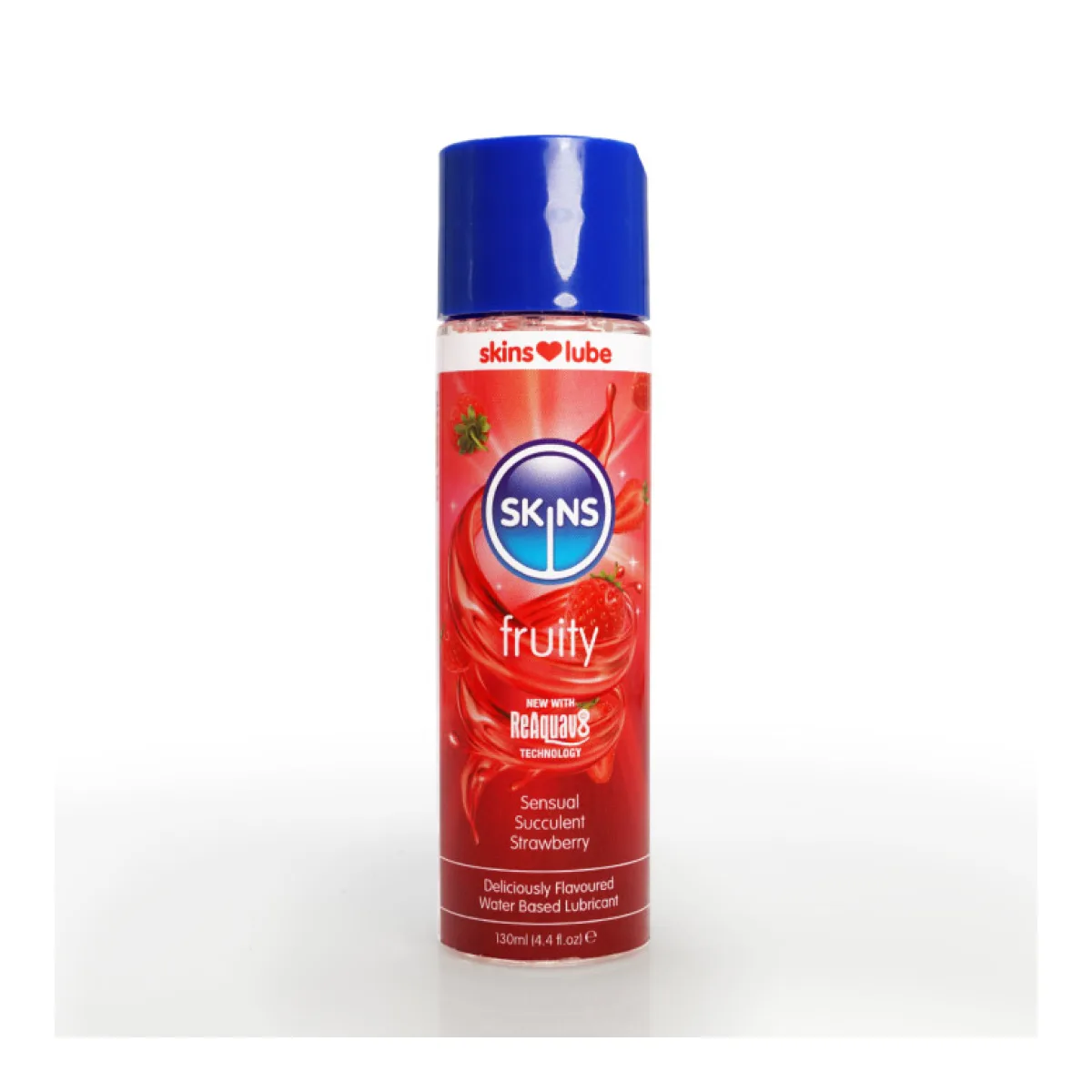 Skins Strawberry Water Based Lubricant 4.4oz product image