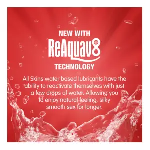 Skins Strawberry Water Based Lubricant 4.4oz packaging or alternate view 4