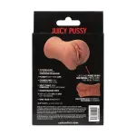 Stroke It Juicy Pussy - Brown male stroker toy - main image