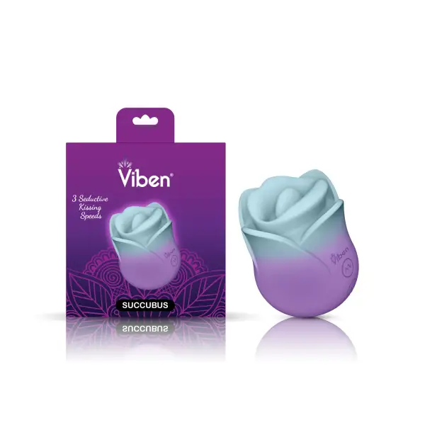 Succubus Vibrating Kissing Rose - Pixie Dust - view 3