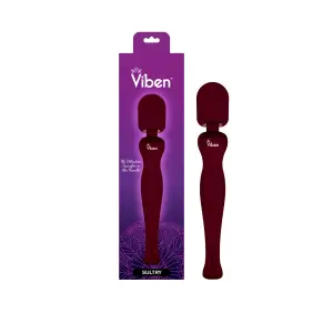 Sultry Wand Massager - Ruby – wireless wand vibrator – view 3