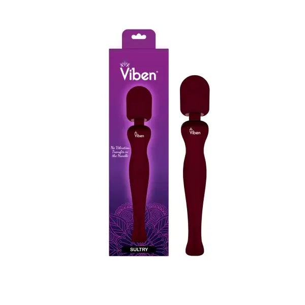 Sultry Wand Massager - Ruby – wireless wand vibrator – view 3