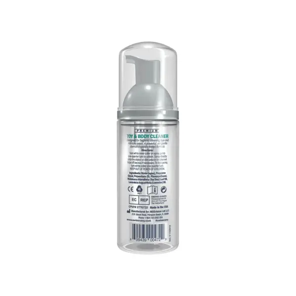 Swiss Navy Toy and Body Cleaner 2 Swiss Navy Toy and Body Cleaner 1oz 29.5ml packaging or alternate view 3