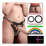 Take the Rainbow Universal Harness - strap on dildo harness - main product image