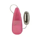 Teardrop Bullet - Pink - Bulk remote control vibrator - main product image