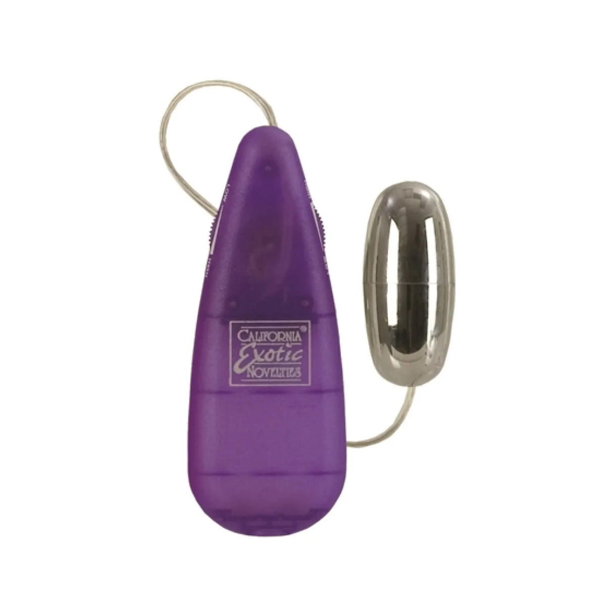 Teardrop Bullet - Purple - Bulk remote control vibrator - main product image