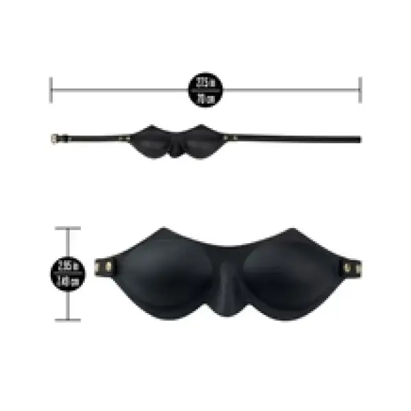 Temptasia Ardor- Blindfold - Black 1 Temptasia Ardor- Blindfold - Black blindfold / eye mask - product detail