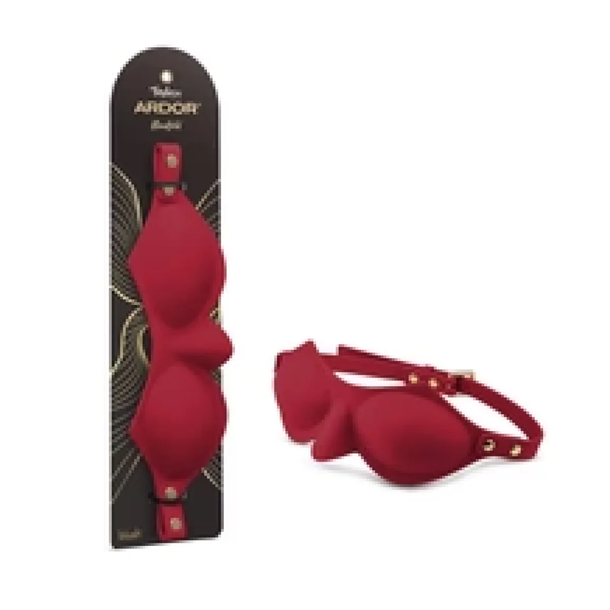 Temptasia Ardor - Blindfold - Red bondage blindfold - main image