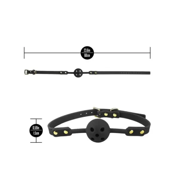 Temptasia Ardor - Ball Gag - Black gag - product detail