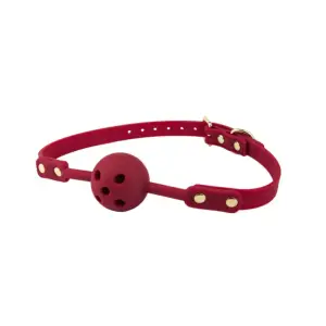 Temptasia Ardor- Ball Gag - Red gag - alternate product angle