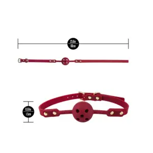Temptasia Ardor- Ball Gag - Red gag - product detail