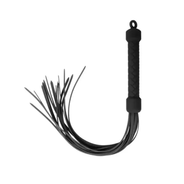 Temptasia Ardor - Flogger - Black bdsm flogger - alternate angle