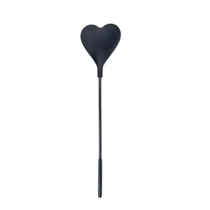 Temptasia Ardor - Heart Crop - Black 5 Temptasia Ardor - Heart Crop - Black spanking paddle - alternate angle