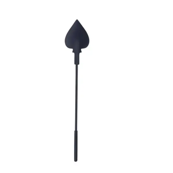 Temptasia Ardor - Spade Crop - Black riding crop / impact toy - alternate product angle
