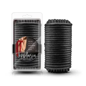 Temptasia - Bondage Rope - 32 Feet - Black bondage rope - product detail