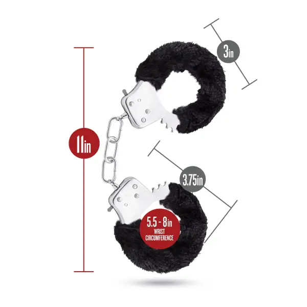 Temptasia Cuffs - Black cuffs / restraints - product detail