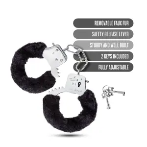 Temptasia Cuffs - Black cuffs / restraints - product detail