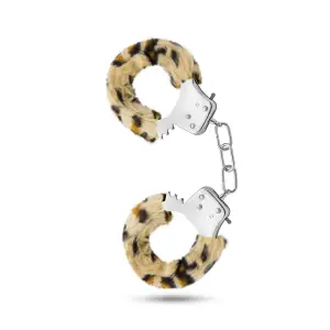Temptasia Cuffs - Leopard cuffs / restraints - alternate product angle