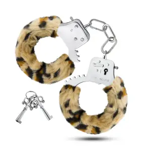 Temptasia Cuffs - Leopard cuffs / restraints - alternate product angle