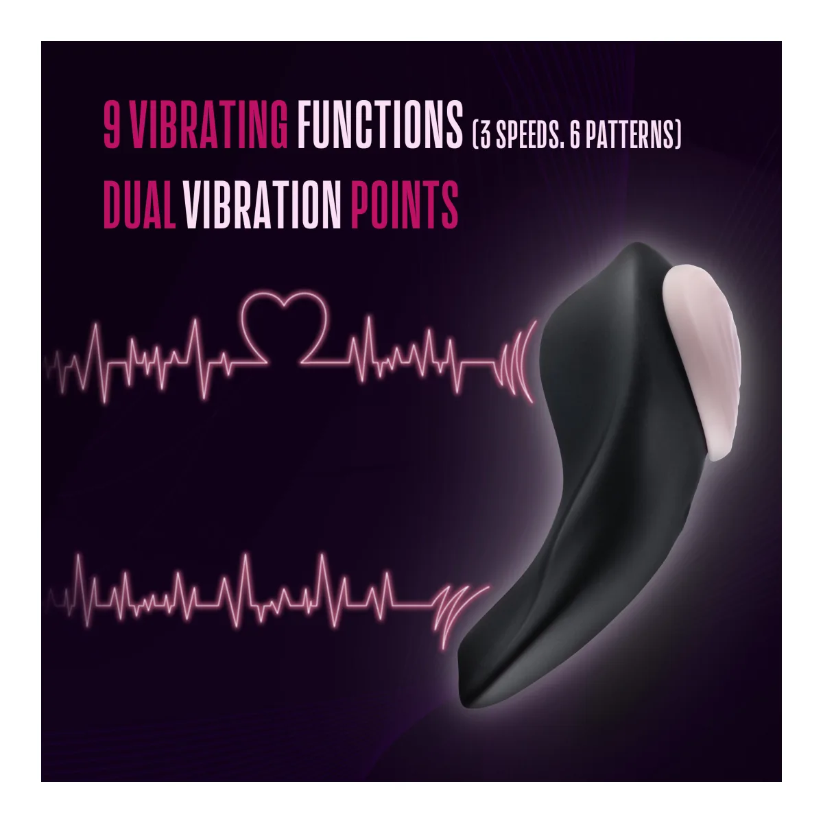 Temptasia - Heartbeat - Panty Vibe With Remote - Pink - view 2