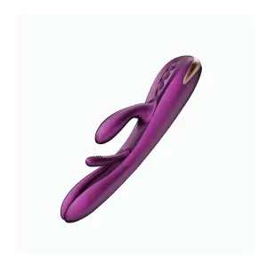 Terri - App Controlled Tapping Rabbit Vibrator - Purple - view 1