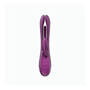 Terri - App Controlled Tapping Rabbit Vibrator - Purple - view 5