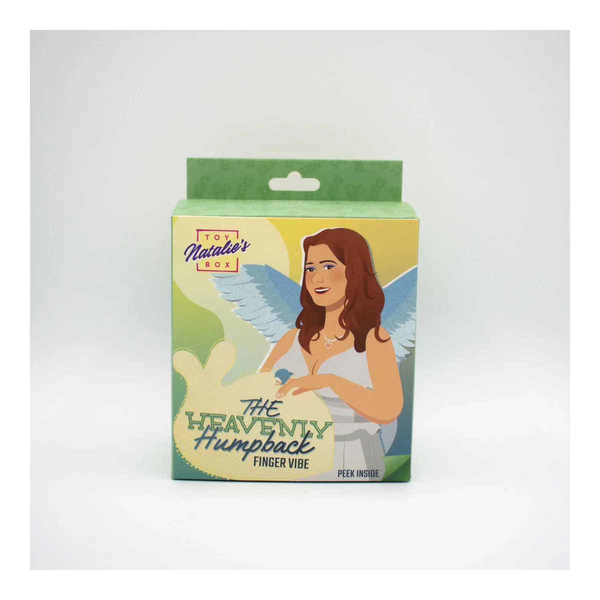 The Heavenly Humpback Finger Bullet Vibrator - Blue - view 1