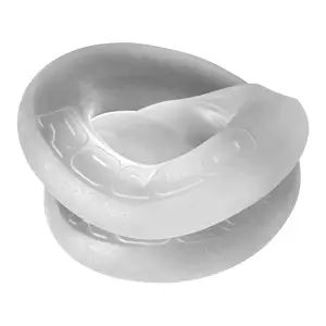 The Rocco 3-Way XL Wrap Ring - Clear - double cock ring - product image 3