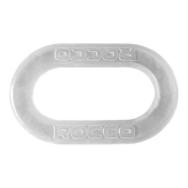 The Rocco 3-Way XL Wrap Ring - Clear - double cock ring - product image 4
