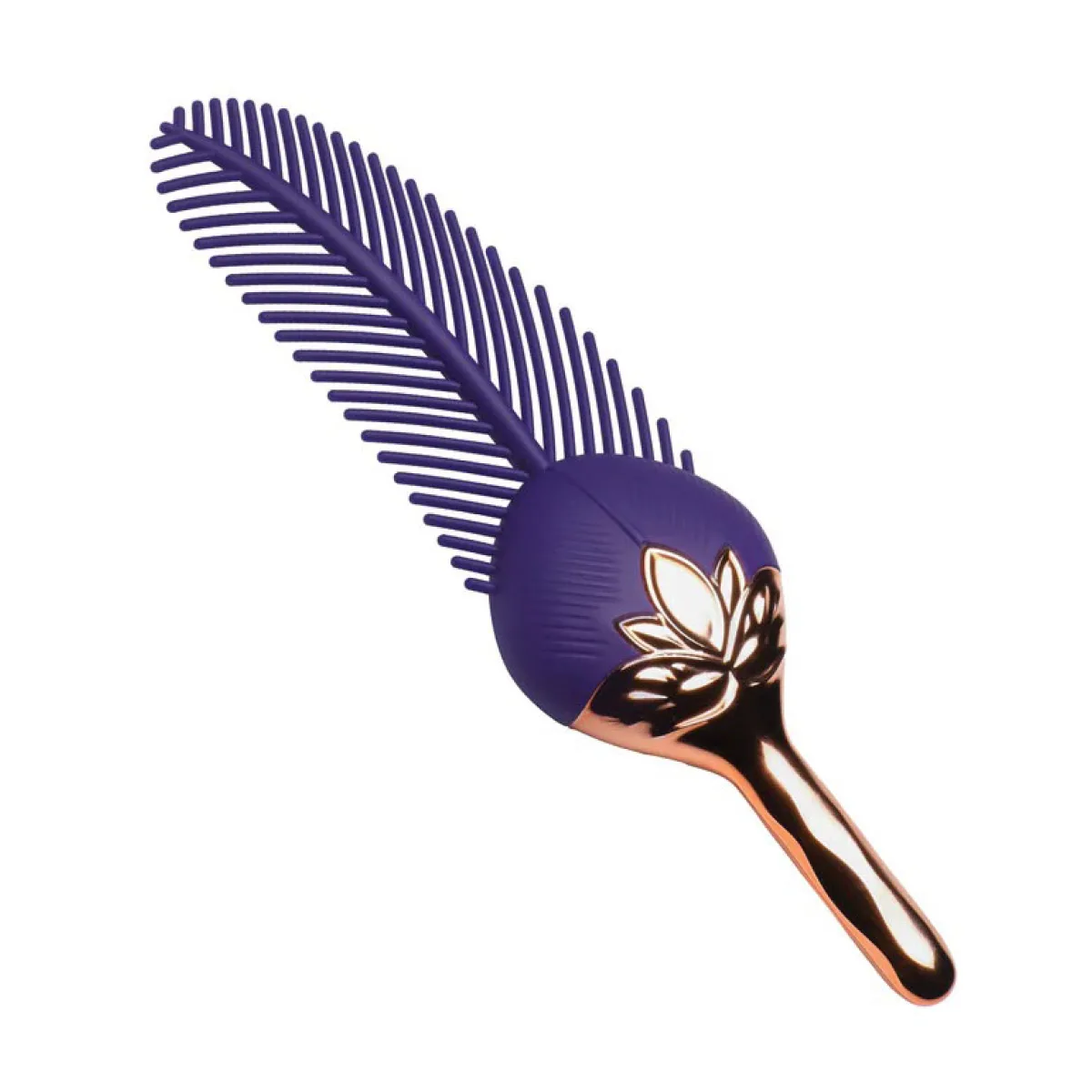 The Tickler Vibrating Silicone Feather Tickler - view 2