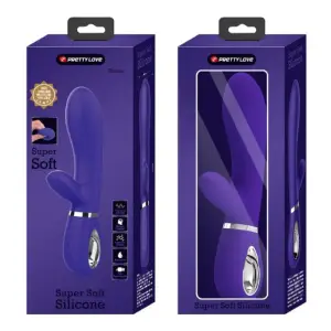 Thomas Super Soft Silicone Rabbit Vibrator - Purple – thick rabbit vibrator