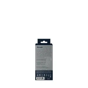 Thrust Rechargeable Dual C-Ring - Black - double vibrating cock ring - product image 2