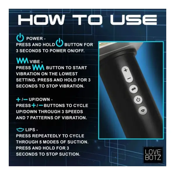 Thunder Stroker Sucking Masturbator - Silver best male masturbator - product detail
