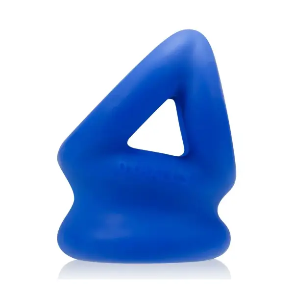 Tri-Squeeze Ball-Stretch Sling - Cobalt Ice 2 Tri-Squeeze Ball-Stretch Sling - Cobalt Ice ball stretcher cock ring - product detail