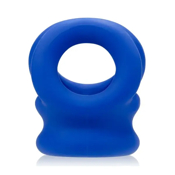 Tri-Squeeze Ball-Stretch Sling - Cobalt Ice 3 Tri-Squeeze Ball-Stretch Sling - Cobalt Ice ball stretcher cock ring - packaging view