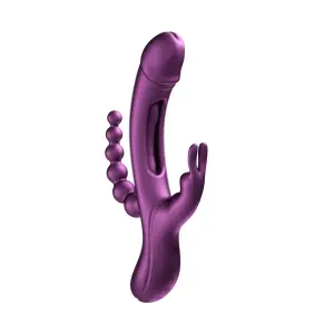 Trilux - App Controlled Rabbit Vibrator - Purple 11 Trilux - App Controlled Rabbit Vibrator - Purple - view 6