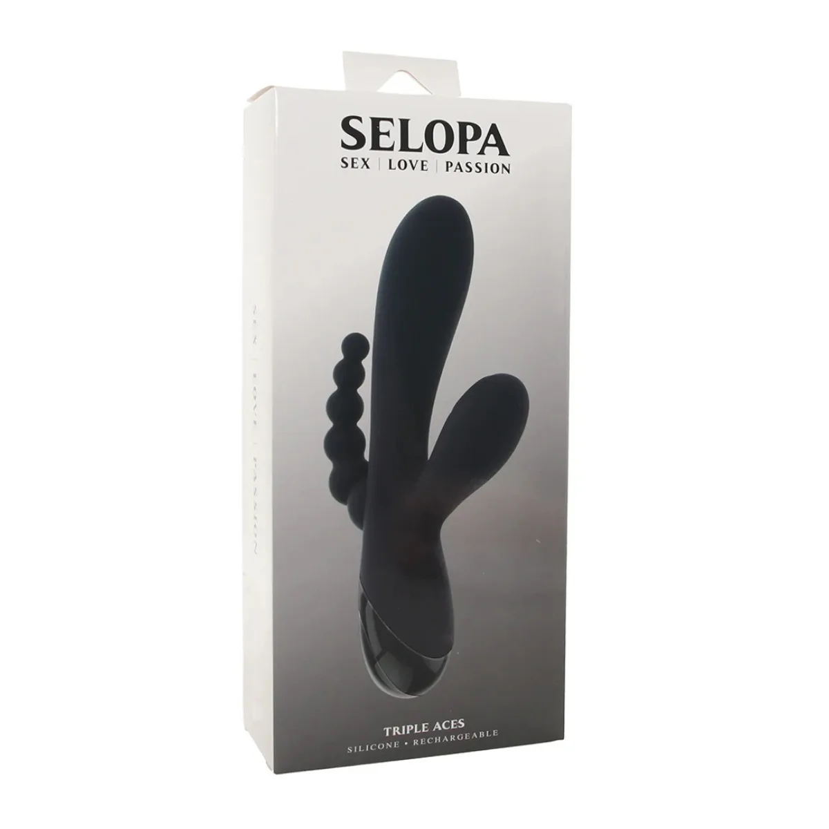 Triple Aces - Black - anal toys - main product image