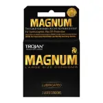 Trojan Magnum - 3 Pack best water based lubricant for condoms - main image