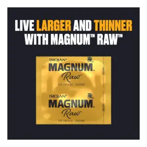 Trojan Magnum Raw 3 Count Condoms product image