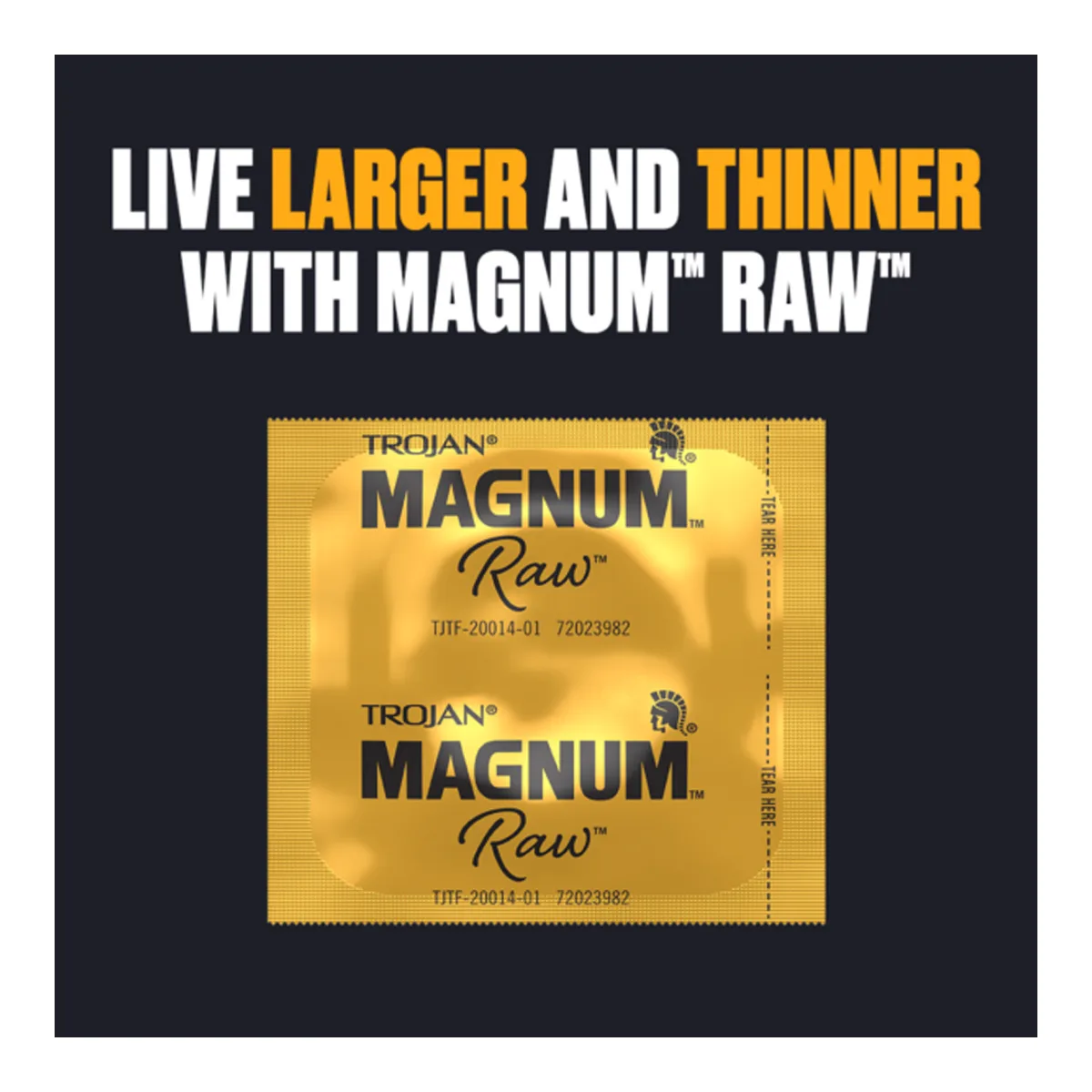 Trojan Magnum Raw 3 Count Condoms product image