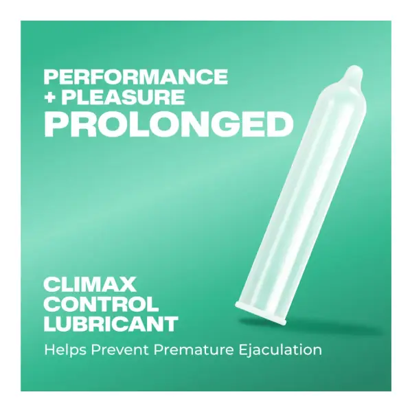 Trojan Pleasures Extended Pleasure - 12 Pack best water based lubricant for condoms - product detail