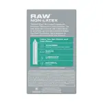 Trojan Raw Non-Latex 10 Pack best water based lubricant for condoms - main image