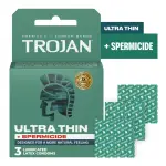Trojan Ultra Thin Armor Spermicidal Condoms — 3 Pack product image