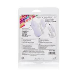 Twin Pleasure Pak - Purple 9 Twin Pleasure Pak - Purple remote control vibrator - product image 2
